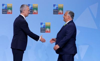 NATO's Stoltenberg Meets Hungary's Orban Amid Tensions