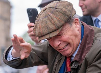 Nigel Farage offered private security as man charged after objects thrown during campaign