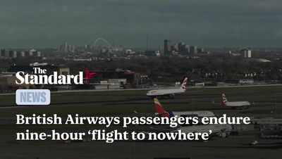 British Airways passengers endure nine-hour 'flight to nowhere' as plane forced to return to Heathrow