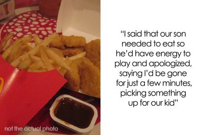 “[Am I The Jerk] For Leaving Dinner To Get My Son McDonald’s, Even Though Food Was Served?”