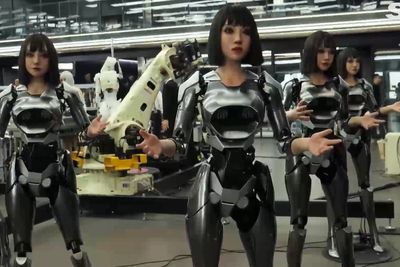 What's Inside This China Factory? Eerie Humanoid Robots! [Video]