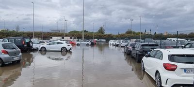 Flooding on Spanish holiday island closes airport and forces flights to be re-routed