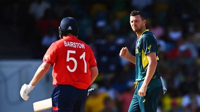 Australia pacer Josh Hazlewood hopes England's T20 World Cup ends early