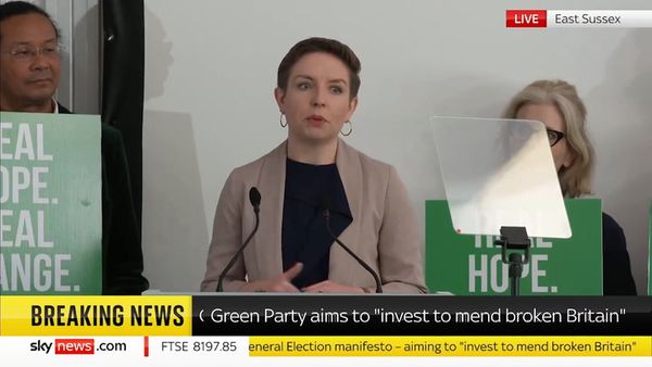 Green Party manifesto vows wealth tax and building of 150,000 new social homes every year