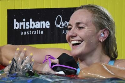 Ariarne Titmus Sets World Record In 200M Freestyle