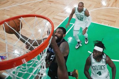 The Boston Celtics are living rent-free in the head of Dallas Mavericks point guard Kyrie Irving