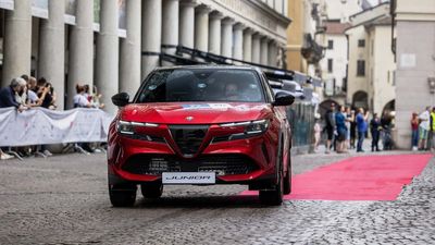 The Alfa Romeo Junior Makes its 'Racing' Debut at the 1000 Miglia