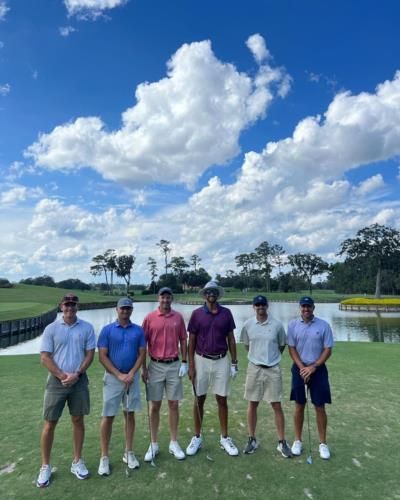 Steve Cishek Enjoys A Day Of Golf And Friendship