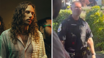 Metal singer records vocals in the studio, screams so loud the cops come