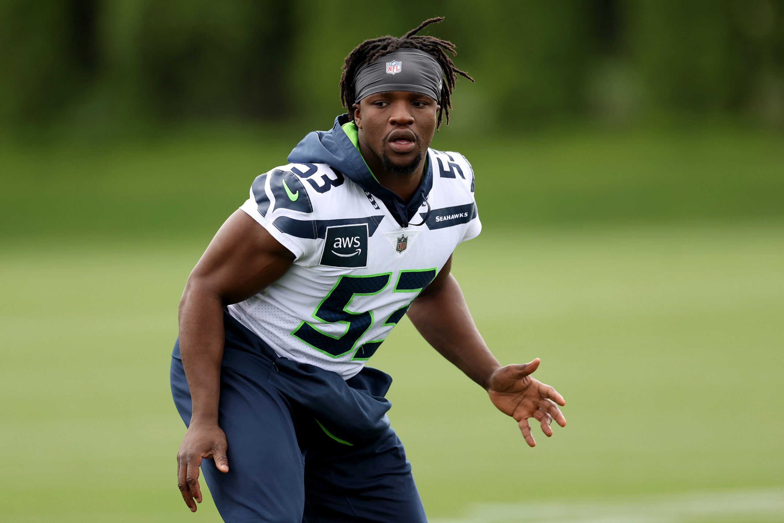 Seahawks OLB Boye Mafe Talks Goals Going Into His…