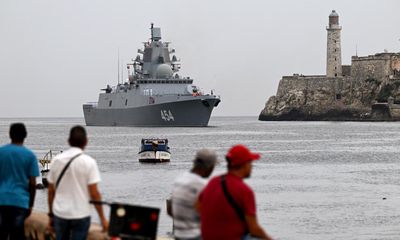 Russian warships arrive in Havana in visit seen as show of strength