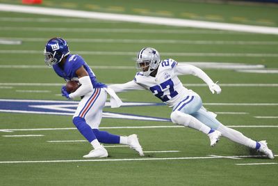 Giants’ Darius Slayton pokes a little fun at Cowboys fans