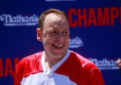 Joey Chestnut says he’s ‘disappointed’ to be banned from Nathan’s Hot Dog Eating Contest