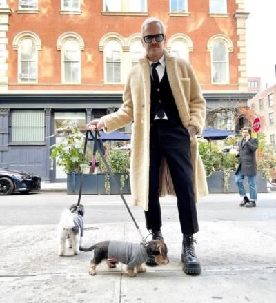 Bob Harper's Sophisticated Style With Adorable Canine Companions
