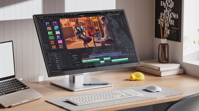 This 5K monitor is a Studio Display with one feature Apple can't touch... literally