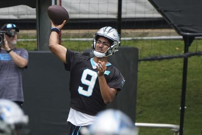 Panthers QB Bryce Young talks about his early chemistry with WR Diontae Johnson