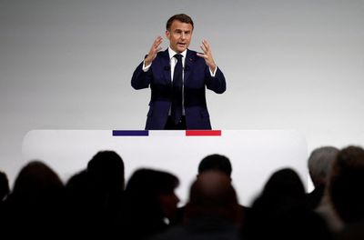 Fighting on two fronts, France’s Macron flags ‘extremist fever’ on right and left