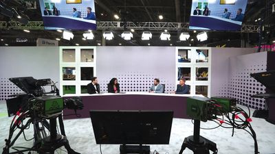 AVIXA TV Studio Streams From the Show Floor