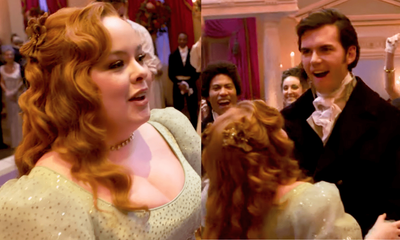 Bridgerton Season 3 Part 2’s Nicola Coughlan Pulled A Hilarious Prank On Co-Star Luke Newton