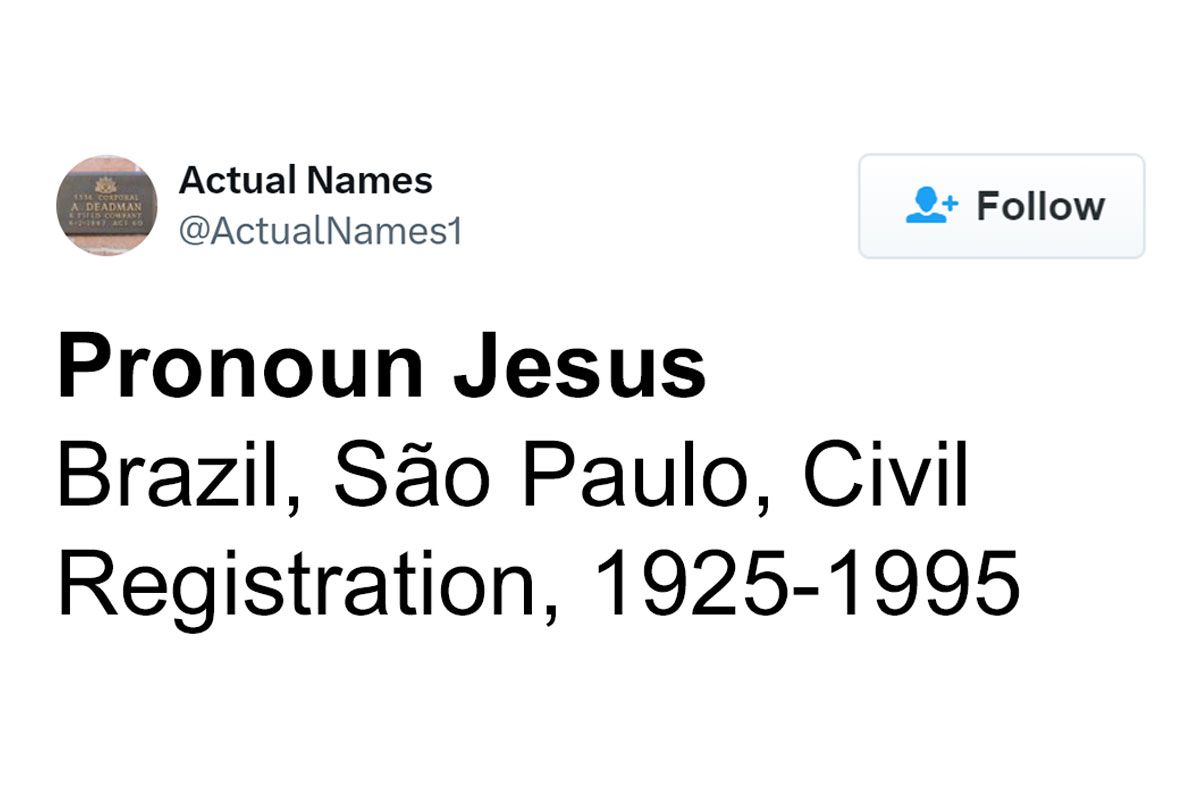 30 Hilariously Unfortunate Or Epic Actual Names That…