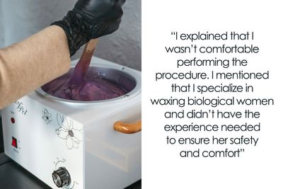 Trans Woman Upset Esthetician Who Only Waxes Female Clients Refused To Give Her The Service
