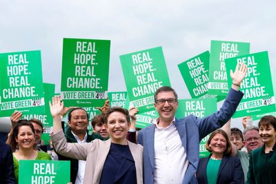 The UK Green Party struggles to be heard in an election where climate change is on the back burner