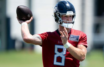 Titans QB Will Levis was mic’d up for recent practice