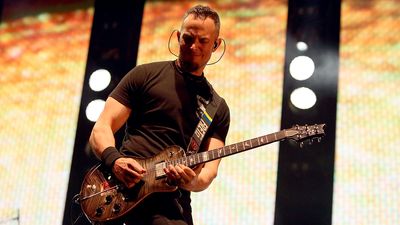 “We’ve also talked about doing replicas, beaten up so they look like mine”: Mark Tremonti says a relic’d recreation of his Dimebag-stickered PRS is on the cards – could artificially aged PRS guitars become a reality?