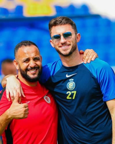 Aymeric Laporte And Makram Mansouri: A Moment Of Mutual Respect
