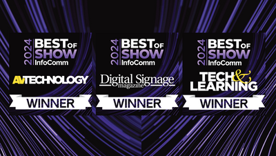 Winners Announced: Best of Show at InfoComm 2024 for AV Technology