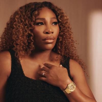 Serena Williams Radiates Elegance In Black Outfit