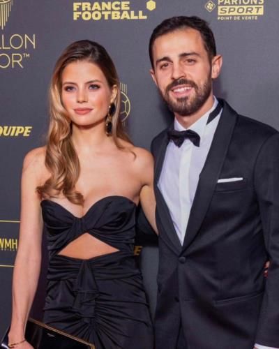 Bernardo Silva And Wife Exude Elegance In Matching Black Outfits