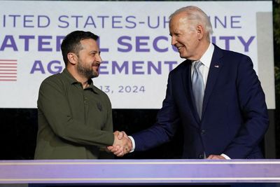 Biden and Zelensky sign 10-year US-Ukraine security agreement