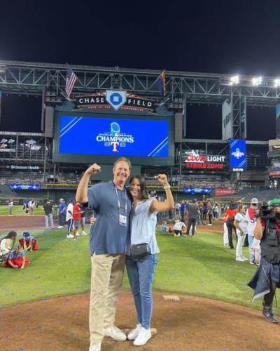 Brian Anderson Congratulates Texas Rangers On First World Series Win