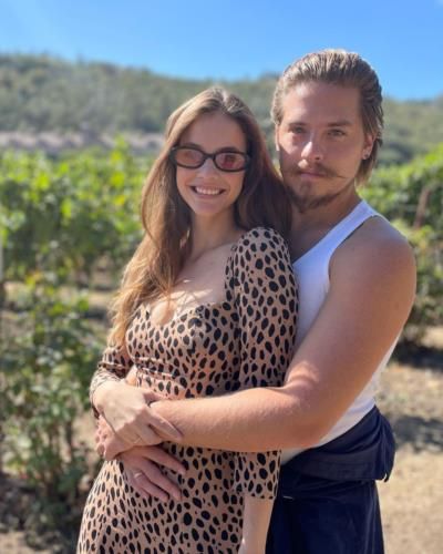 Dylan Sprouse And Wife Share Intimate Moment In Photoshoot