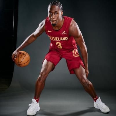 Caris Levert Showcases Confidence In Maroon Jersey Photoshoot