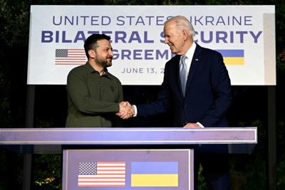 Biden, Zelensky Sign 'Historic' 10-year Security Deal