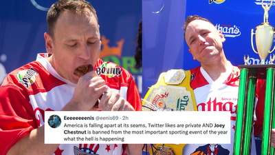 There’s Beef In The Competitive Hot Dog Eating World & It’s Juicier Than A Snag From Bunnings