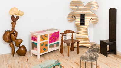 Between sculpture and useful objects: American art furniture on view at New York's Superhouse