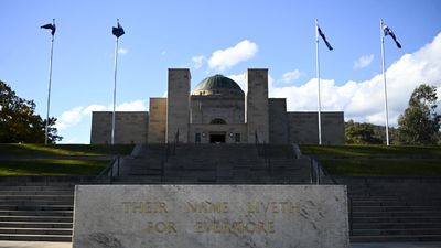 Outrage over vandal's pro-Palestine war memorial attack