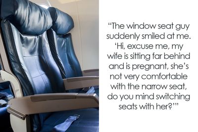 “His Face Sunk”: Woman Claps Back At A Man For Asking Her To Switch Seats With His Pregnant Wife