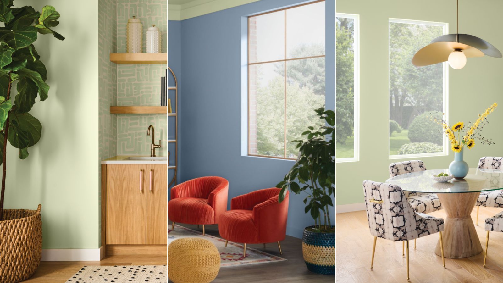 Light Color For June Sherwin-Williams' June color palette is a grown-up…
