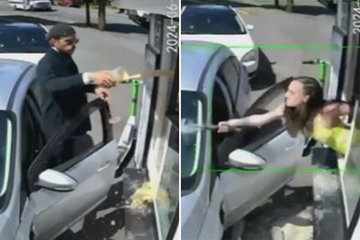 After Customer Crosses The Line, Barista Smashes His Windshield