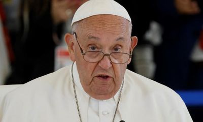 Pope calls on G7 leaders to ban use of autonomous weapons