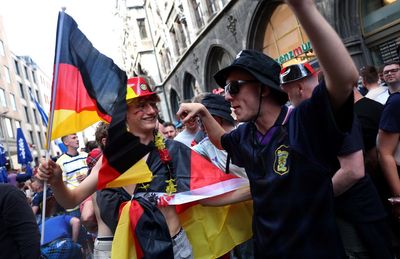 Watch as Scotland and Germany fans arrive at Allianz Arena for Euro 2024 opener