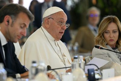 Pope Urges Ban On 'Lethal Autonomous Weapons' In Historic G7 Speech