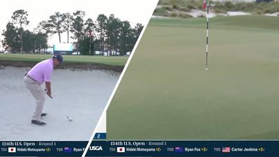 'Feels Good To Get A Win Tonight, Guys' - Johnson Wagner Almost Replicates Patrick Cantlay Bunker Hole-Out In US Open Wedge-Play Breakdown