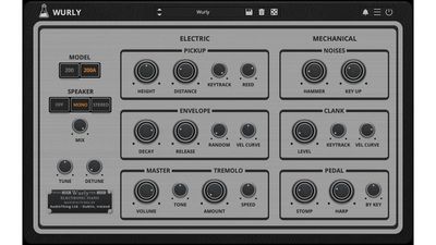 AudioThing’s new Wurly plugin uses both physical modelling and samples to emulate two classic Wurlitzer electric pianos