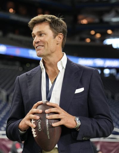 ‘You don't have to be special.’ Tom Brady, the sixth-round draft pick turned five-time Super Bowl MVP, tells fans how he became a legend at his Patriots Hall of Fame ceremony