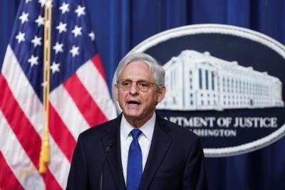 Justice Department Will Not Prosecute U.S. Attorney General Merrick Garland